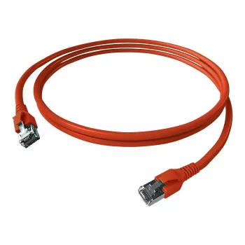 EASYLAN FlexBoot Καλώδιο Patch Cat.6A S/FTP Κόκκινο 2m