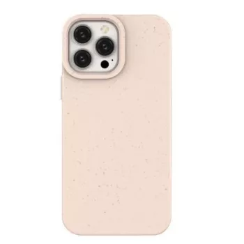Eco Apple iPhone 14 Pro Max Θήκη Σιλικόνης Βιοδιασπώμενη Ροζ