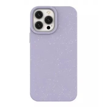 Eco Apple iPhone 14 Pro Max Θήκη Σιλικόνης Βιοδιασπώμενη Μωβ