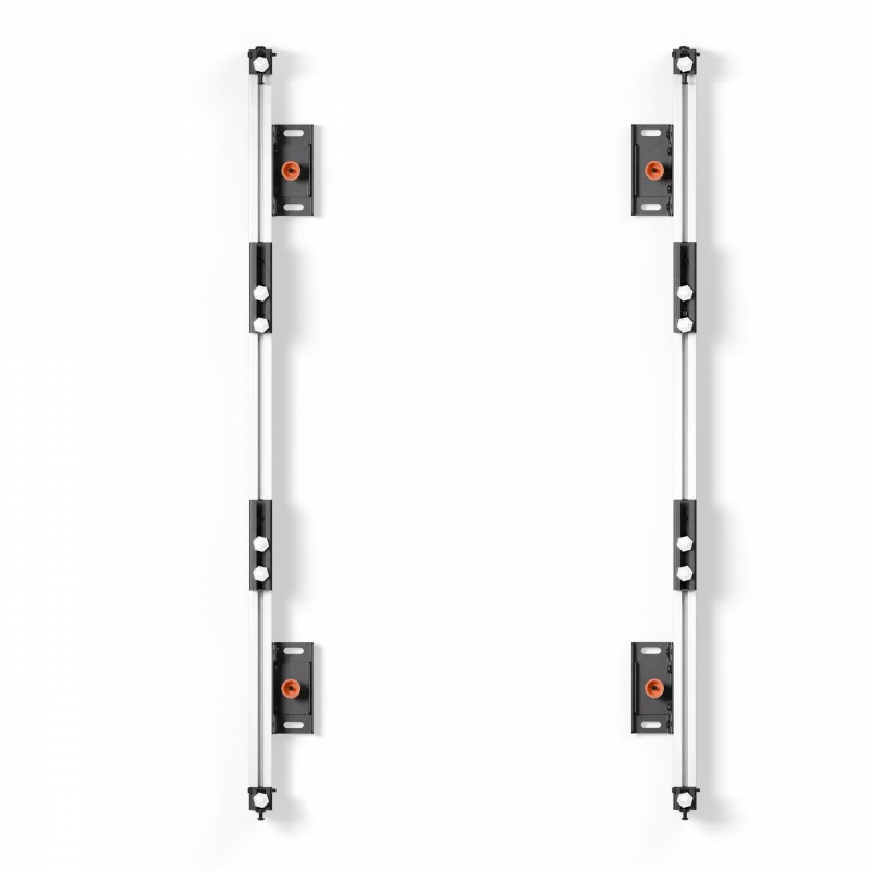 EDBAK ULS3337 Καθολικό Σύστημα LED για 3 Cabinets 600 x 337,5 mm | Μαύρο