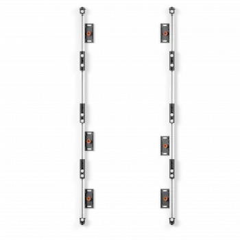 EDBAK ULS4337 Καθολικό Σύστημα LED για 4 Cabinets 600 x 337,5 mm, Μαύρο