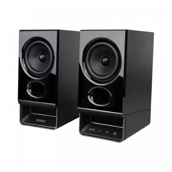 Edifier R20BT Συμπαγή Ηχεία Bluetooth 2.0 με Φωτισμό Περιβάλλοντος, Μαύρο