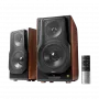 Edifier S3000MKII Premium Ασύρματα Ηχεία Ραφιέρας 2.0, Καφέ
