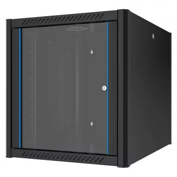 EFB 19 inch Ερμάριο τοίχου 26U, βάθος 800mm, RAL9005 βαθύ μαύρο
