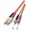 EFB Duplex Καλώδιο patch οπτικών ινών SC-ST OM3 50/125µm LSZH Aqua 5m