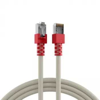 EFB ECOLAN Cat.5e SF/UTP Καλώδιο crossover patch, RJ45, CCA, PVC, γκρι, 0,5m