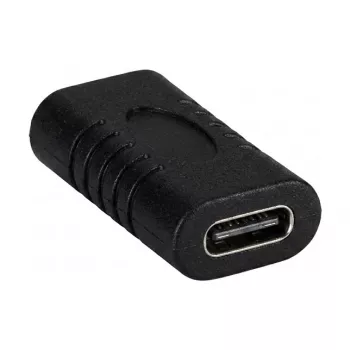 EFB Electronics USB 3.2 Type-C adapter, Type-C θηλυκό - Type-C θηλυκό, μαύρο