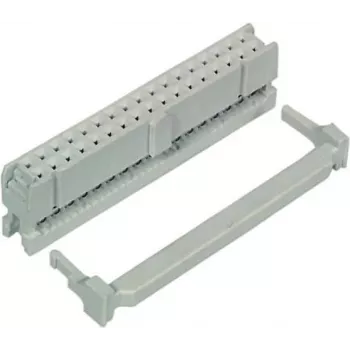 EFB Elektronik 8-Pin Pin Header Connector, γκρι, 2,54 mm Pitch, E-WP 5461