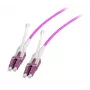 EFB Elektronik Duplex Jumper LC-LC OM4 3m με Push/Pull-Tab και εναλλασσόμενη πολικότητα
