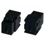 EFB Elektronik EB560 προσαρμογέας Keystone, USB 3.2, USB-C θηλυκό σε USB-C θηλυκό, 10 Gbit/s, 60 W, μαύρος