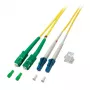 EFB Elektronik ECOFIBER καλώδιο patch οπτικής ίνας SC/APC Singlemode (OS2) 1m κίτρινο