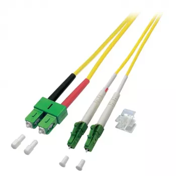 EFB Elektronik Καλώδιο patch οπτικής ίνας LC/APC Μονότροπο (M) 1 m Κίτρινο