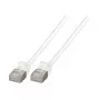 EFB Elektronik K5547WS.0,15 καλώδιο patch 0.15m Cat.6a U/FTP Ultra-Flexible, λευκό
