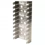 EFB Elektronik Λεκάνη τοποθέτησης LSA, 50 μονάδες, Βάθος 50 mm, Ακτίνα κάμψης 25 mm, Συσκευασία 2 τεμ.