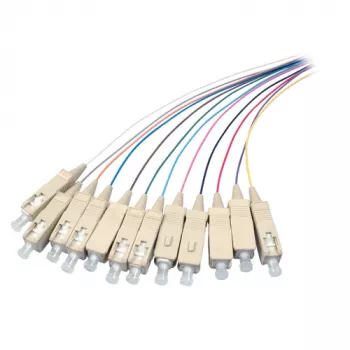 EFB Elektronik SC Singlemode καλώδιο οπτικής ίνας, Duplex 9/125µm, 1m, LSZH, κίτρινο