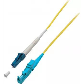 EFB-Elektronik Simplex LWL καλώδιο patch E2000 APC σε LC UPC OS2 3m κίτρινο LSZH 9/125µm O0863.3