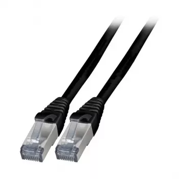 EFB K5538SW.7,5 Cat.6A S/FTP TPE καλώδιο patch RJ45 7,5m μαύρο