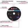 Einhell 230 x 2,0 mm λεπτοί δίσκοι κοπής για γωνιακό τροχό, συσκευασία 10 τεμ. 711524