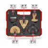 Einhell 708110 XLPLUS-CASE HCS HM σετ εξαρτημάτων πολυεργαλείου 37 τεμ.