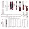 Einhell E-Case Σετ εργαλείων μηχανικού 201 τεμαχίων (Χάλυβας χρωμίου-βαναδίου, στοιβαζόμενο) (370513)
