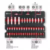Einhell E-Case Σετ Εργαλείων 92 τεμ. (370514) - Χάλυβας Χρωμίου-Βαναδίου, Μαύρο/Κόκκινο