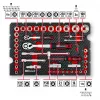 Einhell E-Case Σετ Εργαλείων 92 τεμ. (370514) - Χάλυβας Χρωμίου-Βαναδίου, Μαύρο/Κόκκινο