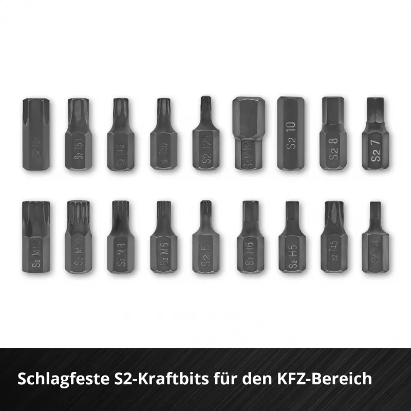 Einhell Impact Bit and Socket Set 1/2 inch 32 Τεμ. σε Θήκη XL