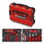 EINHELL-KWB E-Case Βαλιτσάκι Εργαλείων Μετακόμισης, 79 τεμ. (Μαύρο/Κόκκινο)