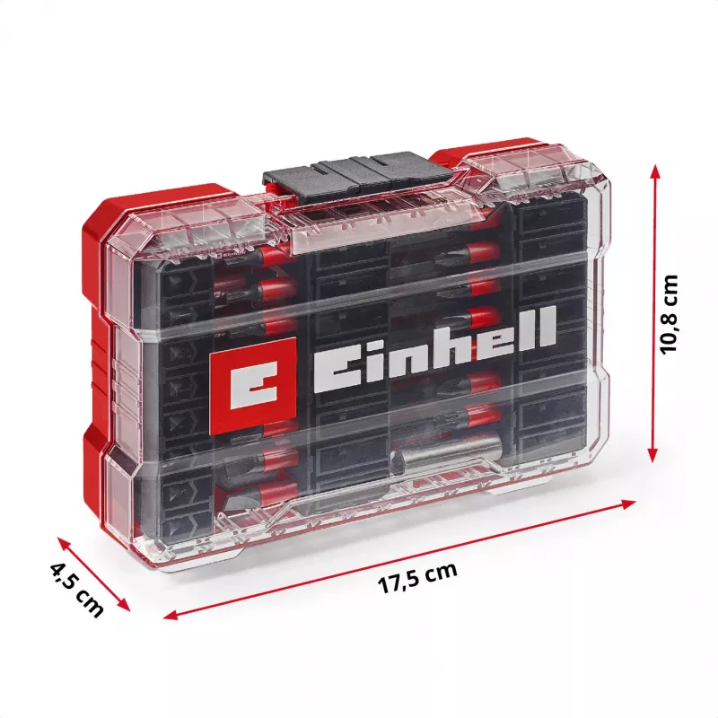 EINHELL-KWB Σετ καρυδάκια κρούσης σε M-CASE, 38 τεμ.