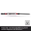 EINHELL-KWB Σετ καρυδάκια κρούσης σε M-CASE, 38 τεμ.