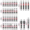 EINHELL-KWB Σετ Μυτών Impact σε M-CASE, 39 Τεμ. (με Καστάνιες)