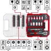 EINHELL-KWB Σετ Καστάνιας και Μυτών 1/4 Ίντσας 37 Τεμ. σε L-CASE