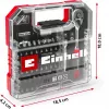 EINHELL-KWB Σετ Καστάνιας και Μυτών 1/4 Ίντσας 37 Τεμ. σε L-CASE
