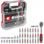 EINHELL-KWB Σετ Καστάνιας και Μυτών 1/4 Ίντσας 37 Τεμ. σε L-CASE