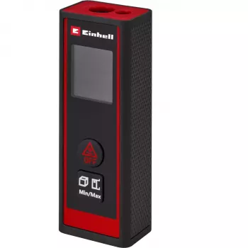 EINHELL Αποστασιόμετρο Λέιζερ TC-LD 30 R (Μαύρο/Κόκκινο, 5 cm - 30 m)