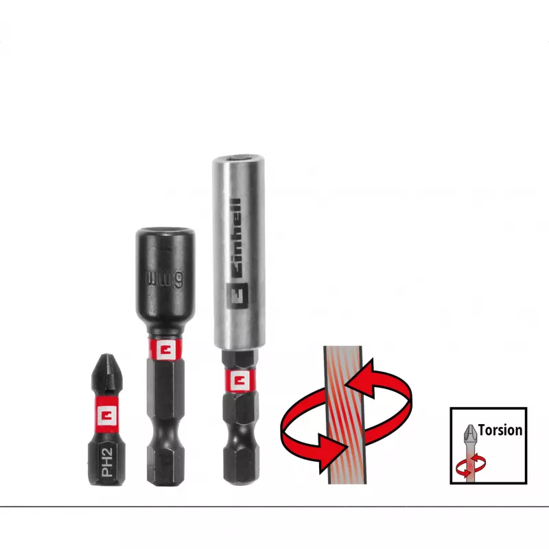 EINHELL XL-CASE Σετ Μυτών Κρούσης και Τρυπανιών, 95 τεμ., Σετ Τρυπανιών & Μυτών