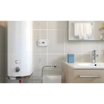 EL-HOME CD-17A2v2300/B ανιχνευτής μονοξειδίου του άνθρακα με οθόνη LCD και εφεδρική τροφοδοσία 9V
