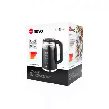 Eldom C540 βραστήρας 1,7L 2000W ανοξείδωτος ατσάλι ασημί/μαύρο