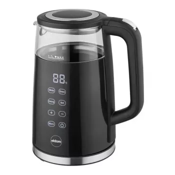 Eldom C540 βραστήρας 1,7L 2000W ανοξείδωτος ατσάλι ασημί/μαύρο