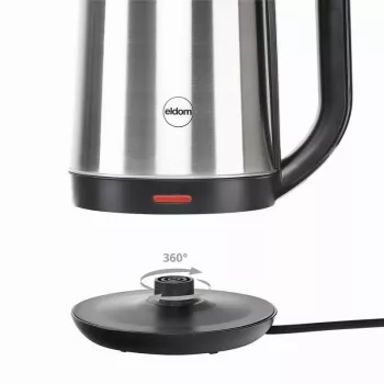 ELDOM CS30 ACERO Ασύρματος Βραστήρας 2,0 L 2000 W Ασημί