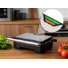 Eldom GK110 Γκριλ επαφής, 800 W, μαύρο/ασημί