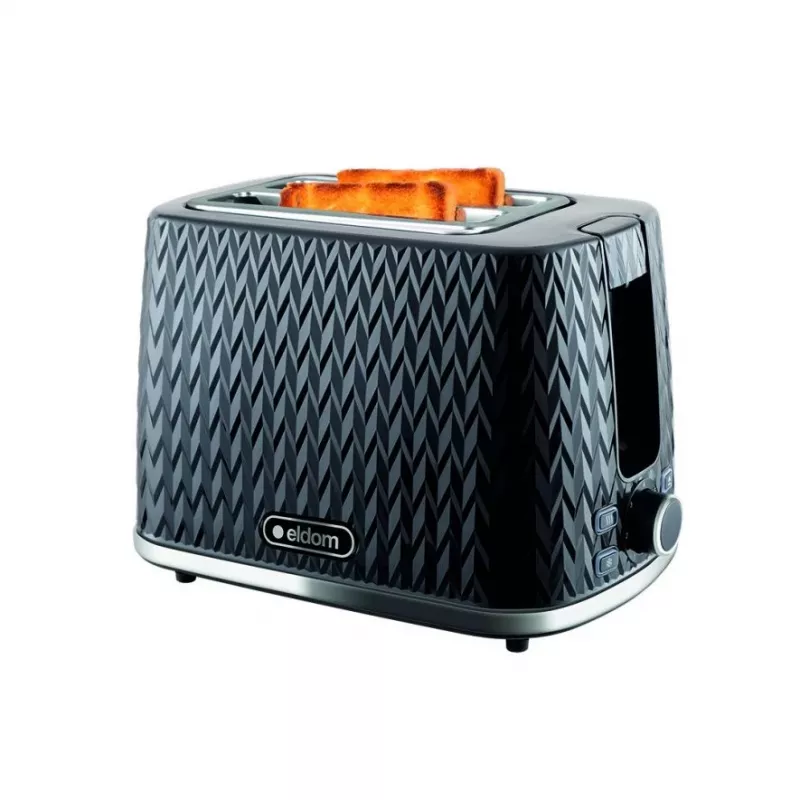 Eldom TO265 NELE τοστιέρα 750 W 2 υποδοχές μαύρο