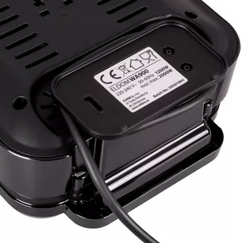 ELDOM WA900 Βάφλας 1200W Μαύρο