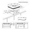 Electrolux EIV64453 μαύρη εντοιχιζόμενη επαγωγική εστία 60 cm 4 ζωνών