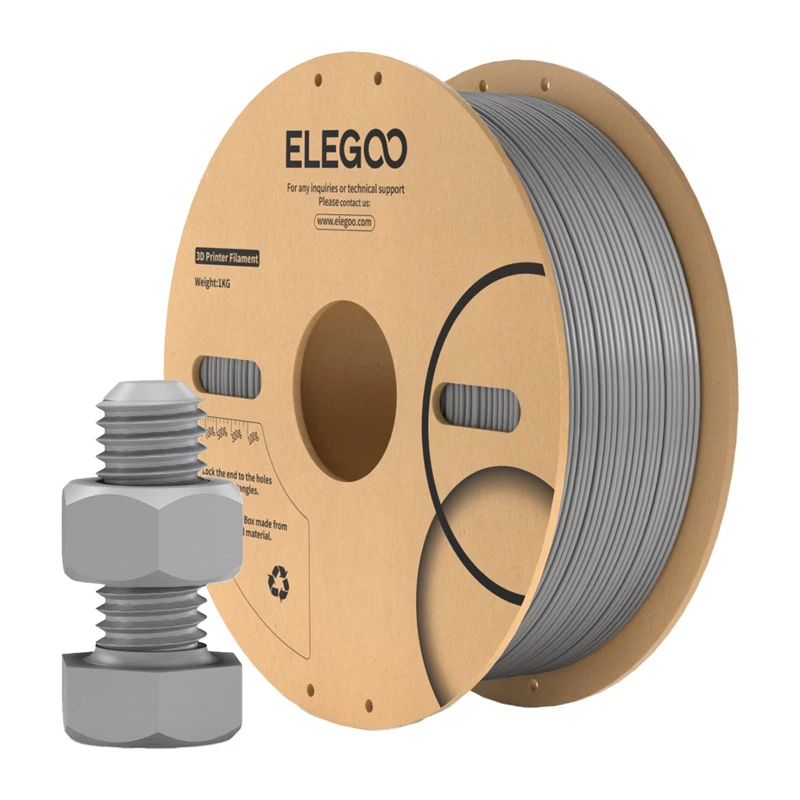 ELEGOO 50.203.0644 νήμα ABS 1 kg, γκρι