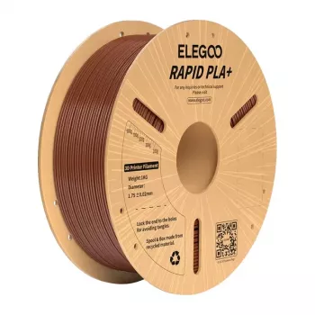 ELEGOO Rapid PLA+ Filament (καφέ) 1,75 mm 1 kg