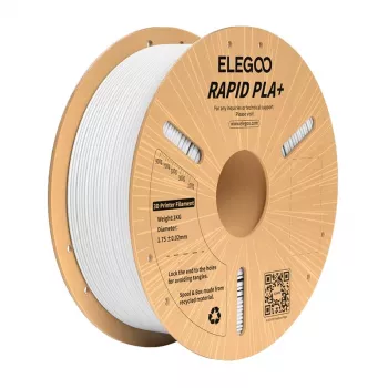 ELEGOO Rapid PLA+ Filament (λευκό) 1,75 mm 1 kg