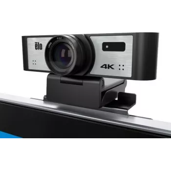 Elo 4K Κιτ κάμερας διάσκεψης με USB-C, τηλεχειριστήριο, καλώδιο 1,8 m, συμβατό με οθόνες αφής Elo 03-Series (E988153)