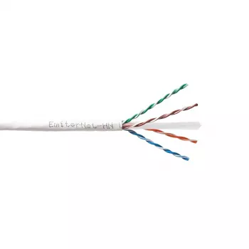 Emiter Net UTP Cat.6 450MHz Solid Copper 23AWG LS0H Καλώδιο Χύμα