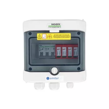 EMITER πίνακας διανομής AC Hermetic IP65 EMITTER με απαγωγό υπέρτασης AC Dehn τύπου 2, 10A 3-F